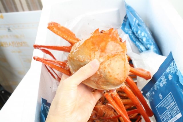 명품대게킹크랩,국내산  설탕홍게 3kg